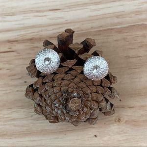 Sterling Silver Sea Urchin Earrings BRAND NEW